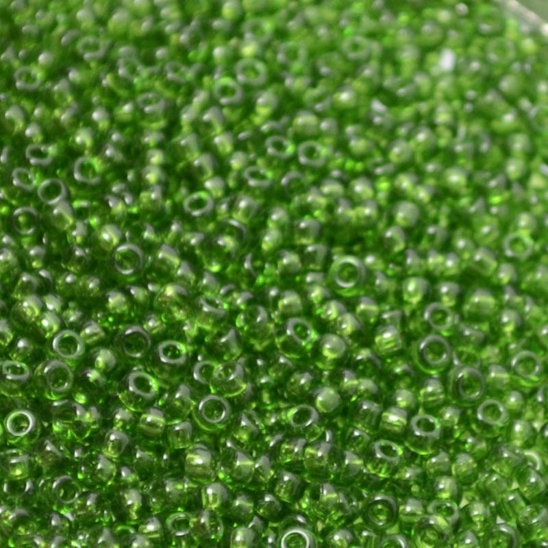 Miyuki Seed Beads 11/0 - mb11-0158 - Transparent Leaf Green 22g