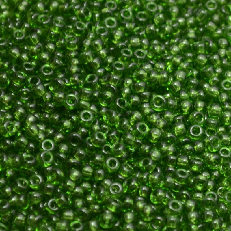 Miyuki Seed Beads 11/0 - mb11-0158 - Transparent Leaf Green 22g