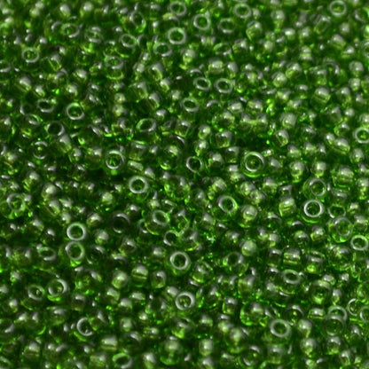 Miyuki Seed Beads 11/0 - mb11-0158 - Transparent Leaf Green 22g