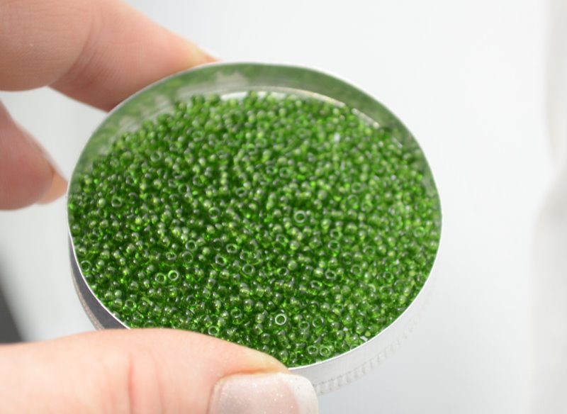 Miyuki Seed Beads 11/0 - mb11-0158 - Transparent Leaf Green 22g