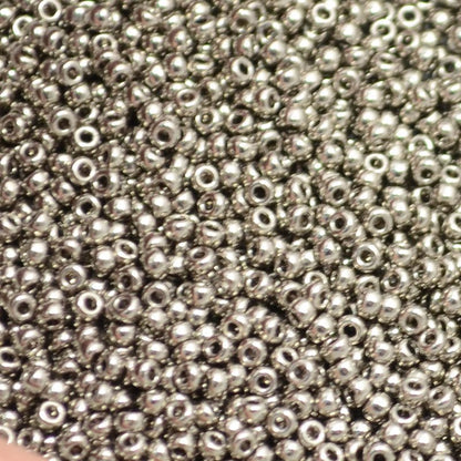 Miyuki Seed Beads 11/0 - mb11-0190 - Nickel Plated 22g