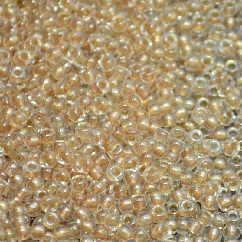 Miyuki Seed Beads 11/0 - mb11-0234 - Sparkling Metallic Gold Lined Crystal 22g