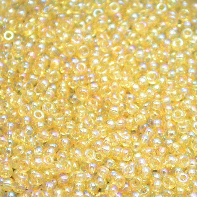 Miyuki Seed Beads 11/0 - mb11-0251 - Transparent Light Topaz AB 10g