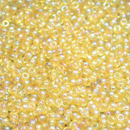 Miyuki Seed Beads 11/0 - mb11-0251 - Transparent Light Topaz AB 10g
