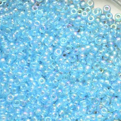 Miyuki Seed Beads 11/0 - mb11-0260 - Transparent Aqua AB 10g