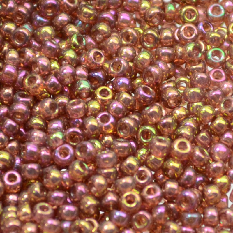 Miyuki Seed Beads 11/0 - mb11-0301 - Dark Topaz Rainbow Gold Luster 22g