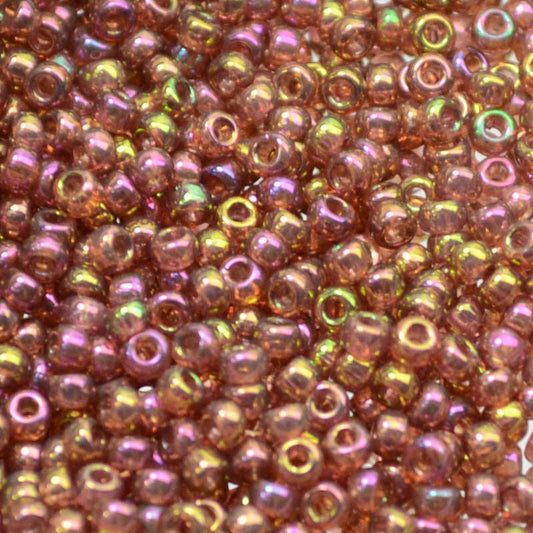 Miyuki Seed Beads 11/0 - mb11-0301 - Dark Topaz Rainbow Gold Luster 22g