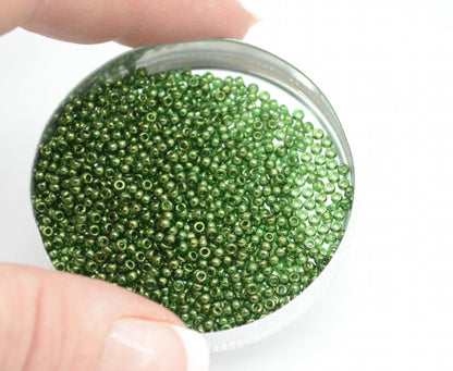 Miyuki Seed Beads 11/0 - mb11-0306 - Olive Gold Luster 22g