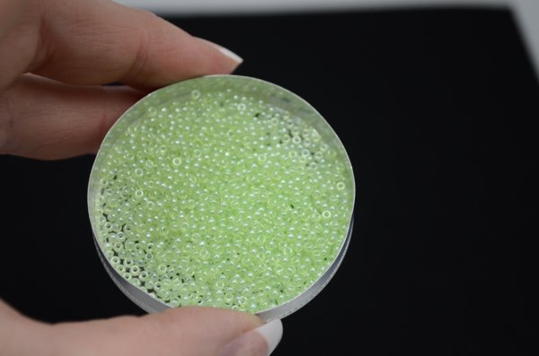 Miyuki Seed Beads 11/0 - mb11-0371 - Pale Moss Green Lustre 22g