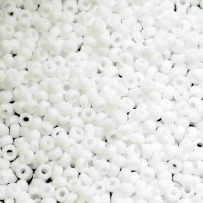 Miyuki Seed Beads 11/0 - mb11-0402F - Matte Chalk White 22g
