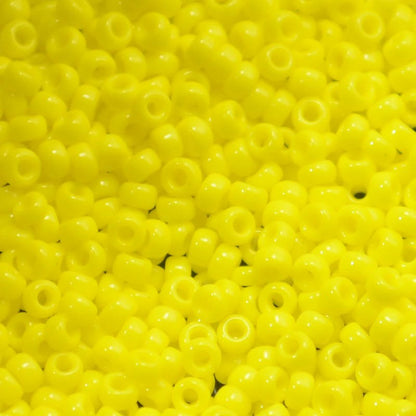 Miyuki Seed Beads 11/0 - mb11-0404 - Opaque Yellow 22g