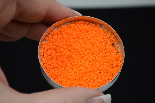 Miyuki Seed Beads 11/0 - mb11-0405 - Opaque Mandarin Orange 22g
