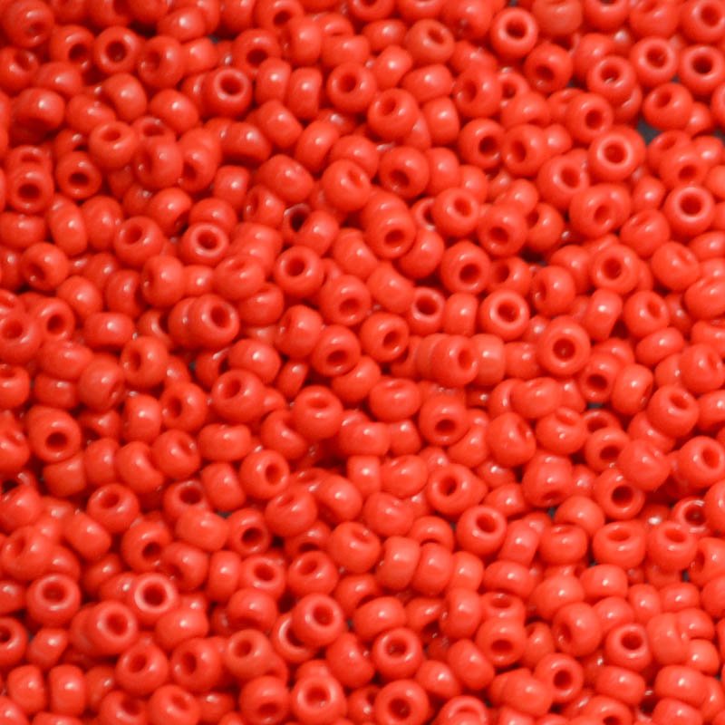 Miyuki Seed Beads - 11/0 - Opaque Red -mb11-0408b250- 250g