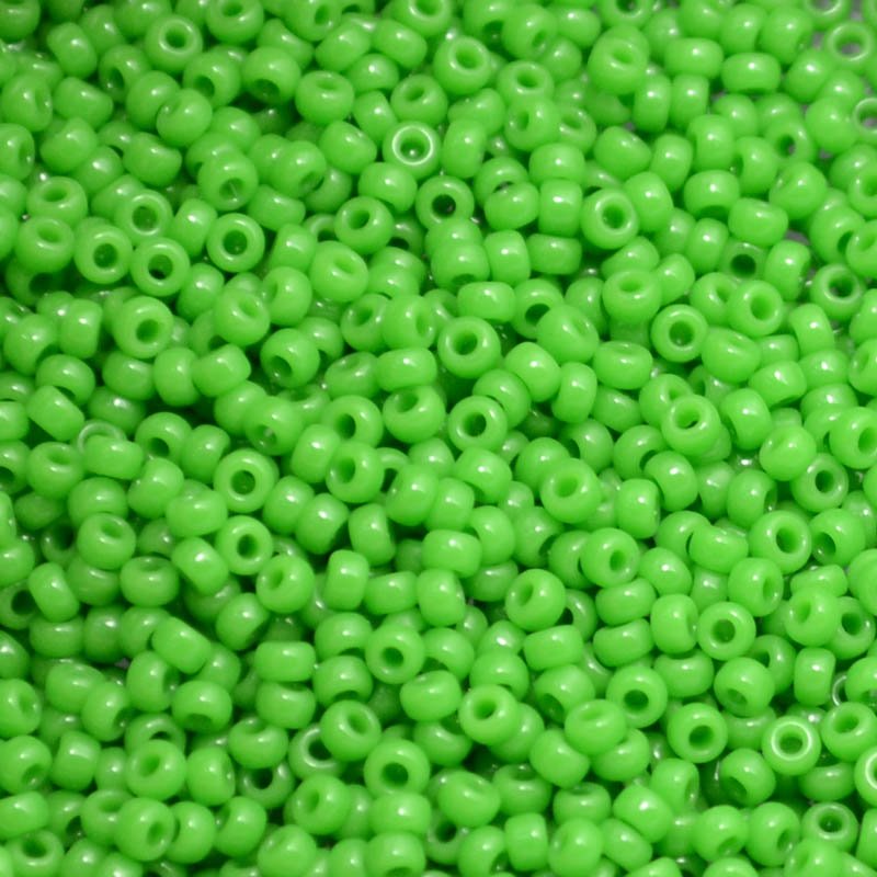 Miyuki Seed Beads 11/0 - mb11-0411 - Opaque Pea Green 22g