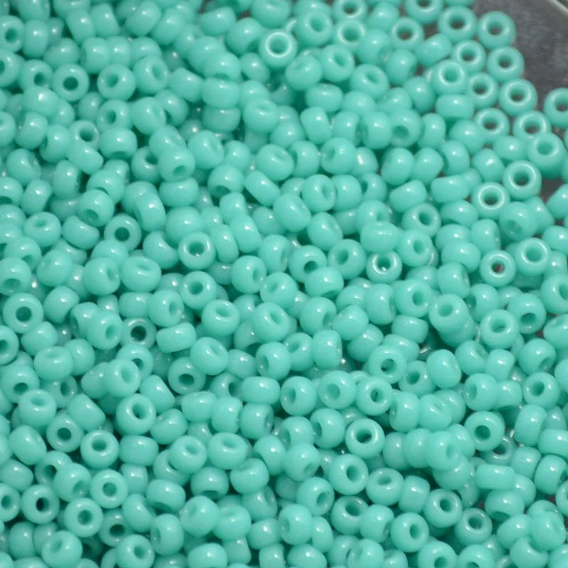 Miyuki Seed Beads - 11/0 - Opaque Turquoise Green -mb11-0412b250- 250g