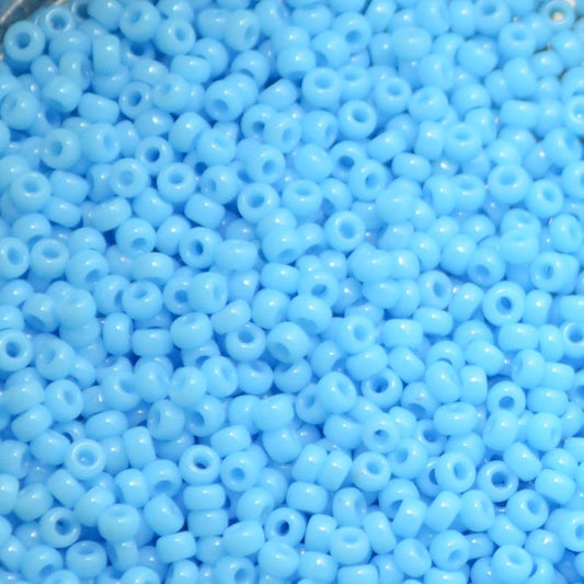 Miyuki Seed Beads - 11/0 - Opaque Turquoise Blue -mb11-0413b250- 250g