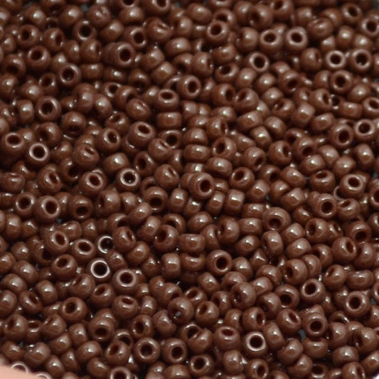 Miyuki Seed Beads 11/0 - mb11-0419 - Roasted Coffee 22g