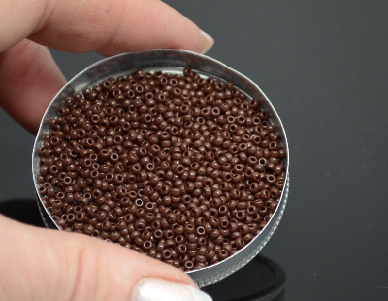 Miyuki Seed Beads 11/0 - mb11-0419 - Roasted Coffee 22g