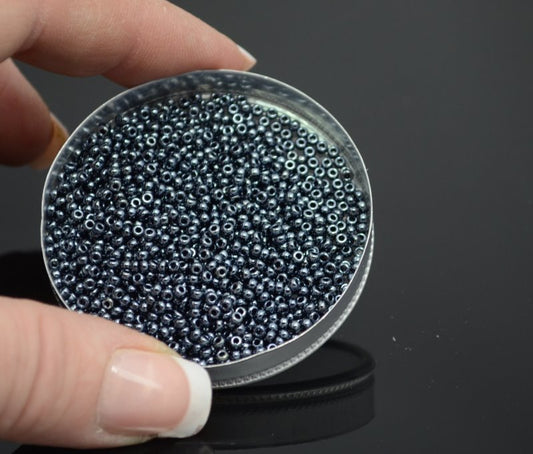 Miyuki Seed Beads 11/0 - mb11-0451 - Gunmetal 22g