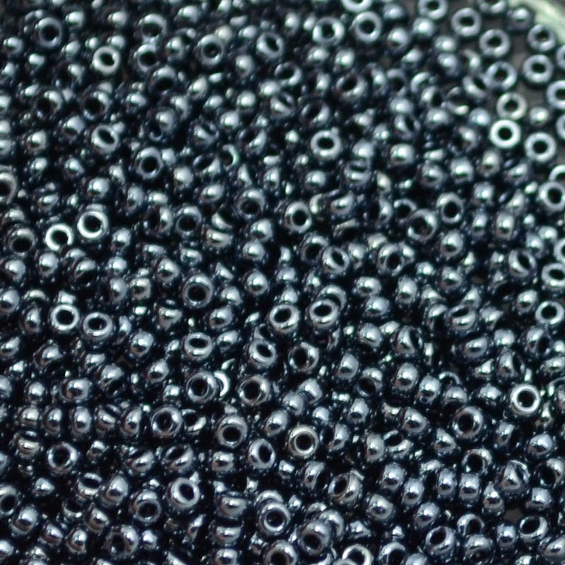 Miyuki Seed Beads - 11/0 - Gunmetal -mb11-0451b250- 250g