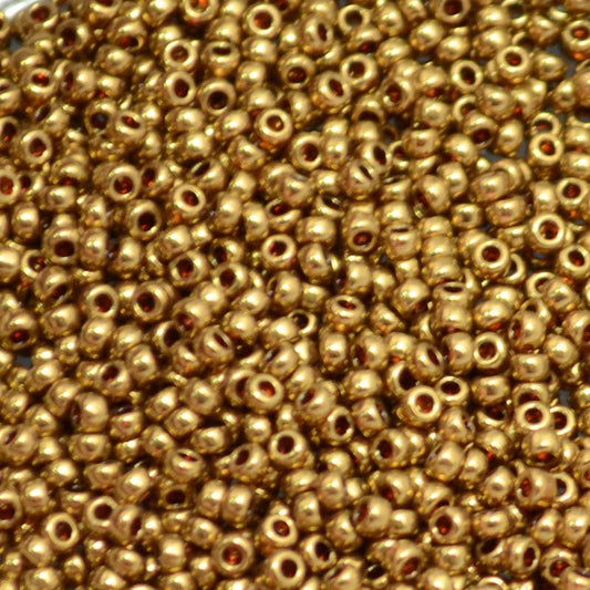 Miyuki Seed Beads - 11/0 - Metallic Light Bronze -mb11-0457Lb250- 250g