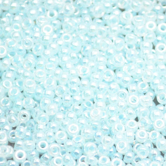 Miyuki Seed Beads - 11/0 - Light Aqua Ceylon -mb11-0522b250- 250g