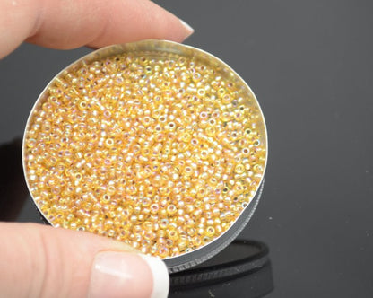 Miyuki Seed Beads 11/0 - mb11-1003 - Silver Lined Gold AB 22g