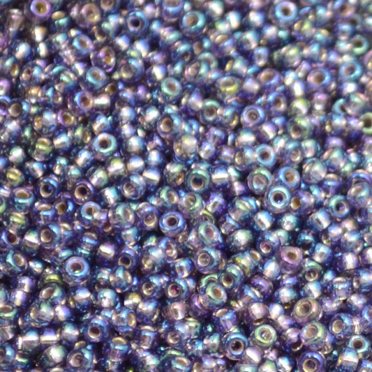 Miyuki Seed Beads 11/0 - mb11-1024 - Silver Lined Amethyst AB 10g
