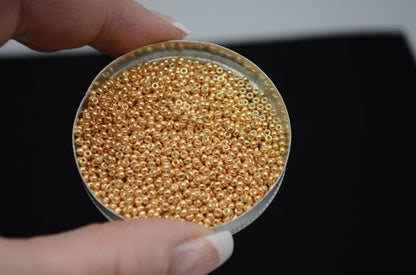 Miyuki Seed Beads 11/0 - mb11-1052 - Galvanized Gold 22g