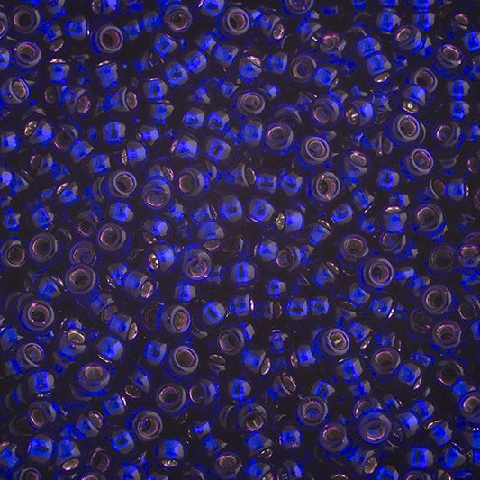 Miyuki Seed Beads - 11/0 - Silver Lined Dark Violet -mb11-1427b250- 250g