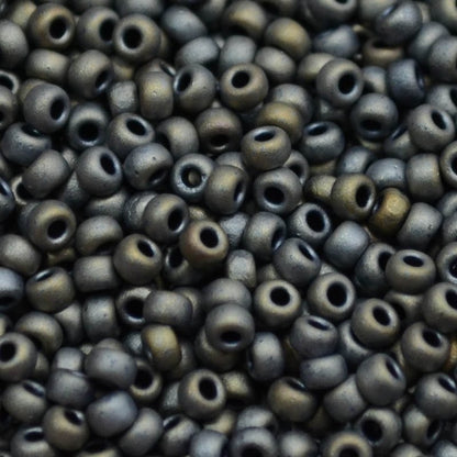Miyuki Seed Beads 11/0 - mb11-2012 - Matte Metallic Tawny Gray 10g