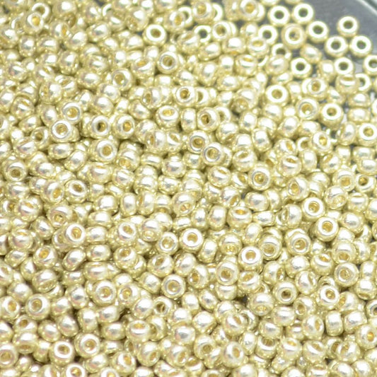 Miyuki Seed Beads - 11/0 - Galvanized Silver [Duracoat] -mb11-4201b250- 250g