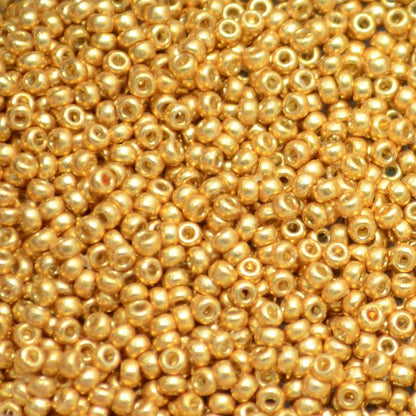 Miyuki Seed Beads 11/0 - mb11-4202 - Galvanized Gold [Duracoat] 22g