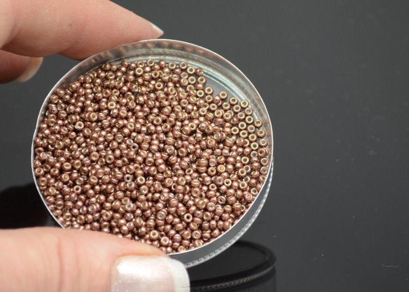 Miyuki Seed Beads 11/0 - mb11-4213 - Galvanized Copper Sand [Duracoat] 22g