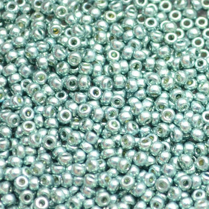 Miyuki Seed Beads 11/0 - mb11-4216 - Galvanized Dark Seafoam [Duracoat] 10g