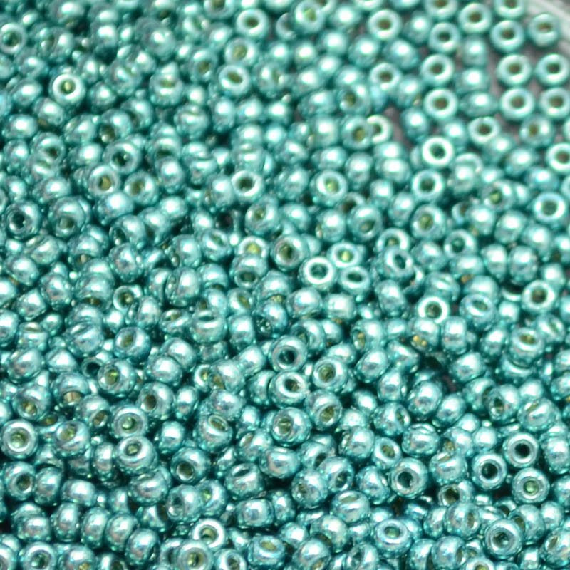 Miyuki Seed Beads 11/0 - mb11-4217 - Galvanized Seafoam [Duracoat] 22g
