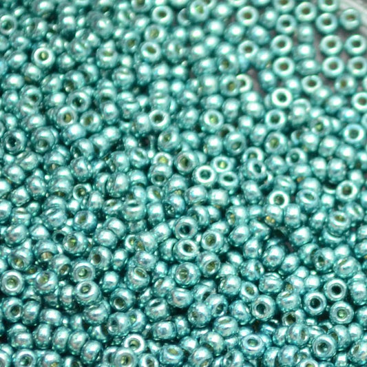 Miyuki Seed Beads 11/0 - mb11-4217 - Galvanized Seafoam [Duracoat] 22g
