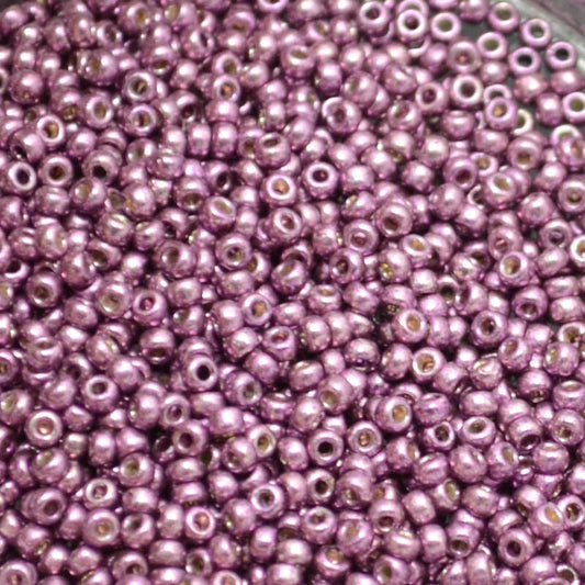 Miyuki Seed Beads - 11/0 - Galvanized Eggplant [Duracoat] -mb11-4220b250- 250g