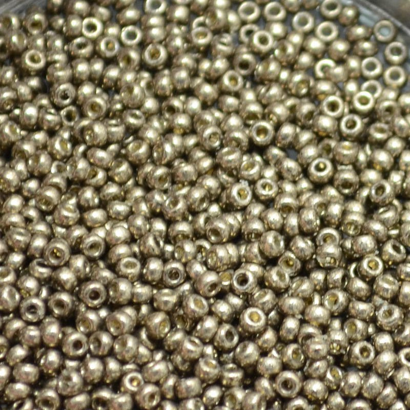 Miyuki Seed Beads 11/0 - mb11-4222 - Galvanized Pewter [Duracoat] 22g