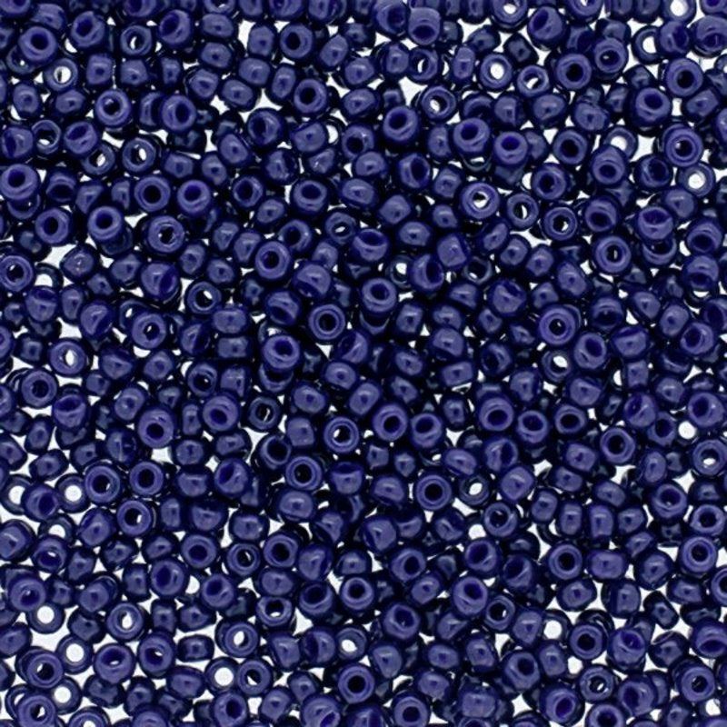 Miyuki Seed Beads 11/0 - mb11-4494 - Dark Navy Blue [Duracoat] 22g
