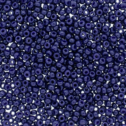 Miyuki Seed Beads 11/0 - mb11-4494 - Dark Navy Blue [Duracoat] 22g