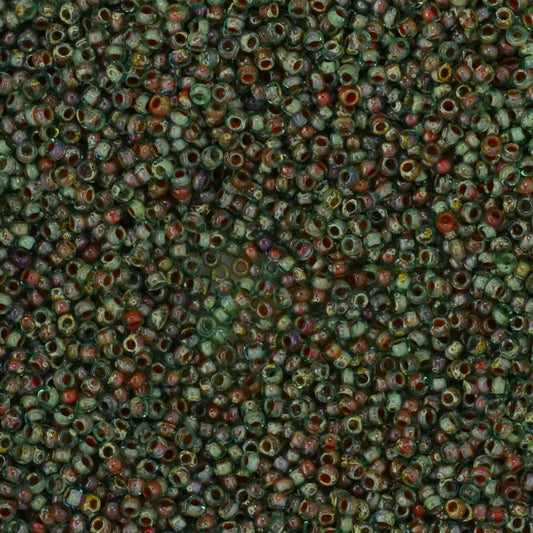 Miyuki Seed Beads - 11/0 - Seafoam Picasso -mb11-4506b250- 250g