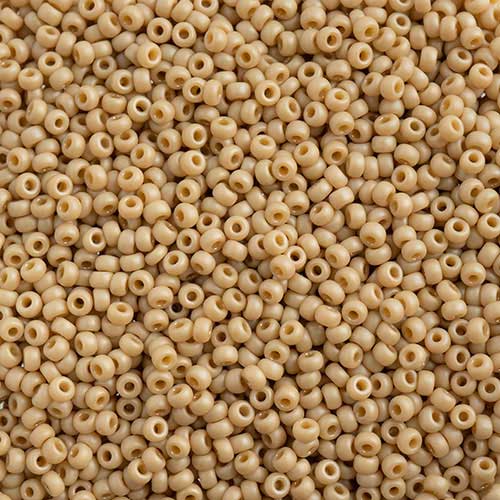 Miyuki Seed Beads - 11/0 - Frosted Glazed/Rainbow Pearl Matte AB -mb11-4691b250-