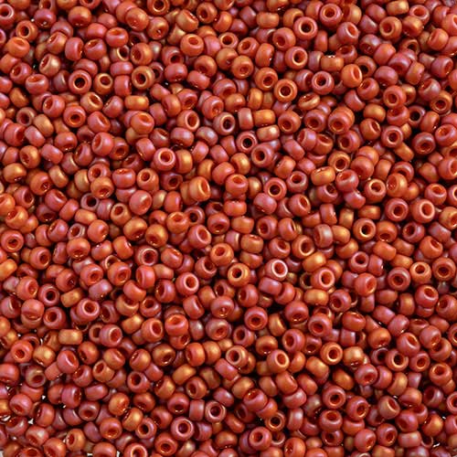 Miyuki Seed Beads 11/0 - mb11-4695 - Frosted Glazed/Rainbow Pink Fuchsia Matte A