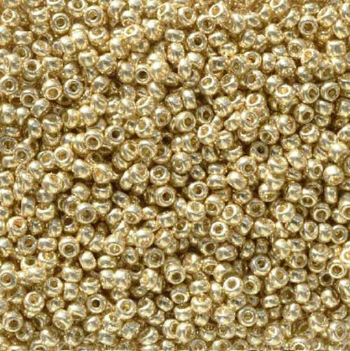 Miyuki Seed Beads 11/0 - mb11-5101 - Galvanized Bright Gold [Duracoat] 22g