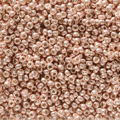 Miyuki Seed Beads 11/0 - mb11-5103 - Galvanized Bright Copper [Duracoat] 22g