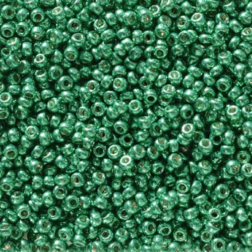 Miyuki Seed Beads 11/0 - mb11-5106 - Galvanized Emerald Green [Duracoat] 22g
