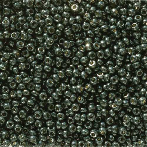 Miyuki Seed Beads - 11/0 - Galvanized Khaki Green [Duracoat] -mb11-5107b250- 250