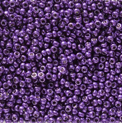 Miyuki Seed Beads - 11/0 - Galvanized Dark Purple [Duracoat] -mb11-5110b250- 250