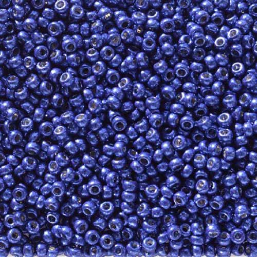Miyuki Seed Beads 11/0 - mb11-5111 - Galvanized Navy Blue [Duracoat] 10g